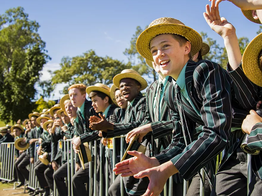 Brisbane Boys' College students