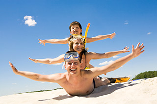 Fun on the beach